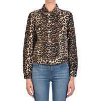 Bomber jacket Print Denim Jacket Femei