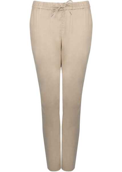 Pantaloni casual GANT Summer Linen 4150076 Beowy Femei (BM 7654231) 2