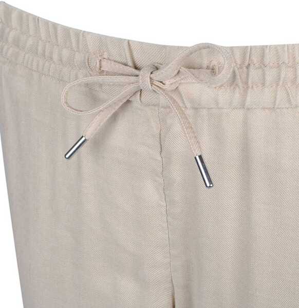 Pantaloni casual GANT Summer Linen 4150076 Beowy Femei (BM 7654231) 4