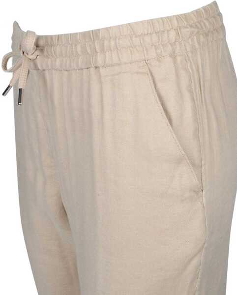 Pantaloni casual GANT Summer Linen 4150076 Beowy Femei (BM 7654231) 5