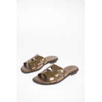 Sandale fara toc MICHAEL leather sandals Femei