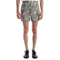 Pantaloni scurti Bermudas Dior And Daniel Arsham Gray Barbati