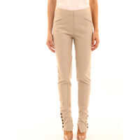 Pantaloni Trousers With Botton Femei