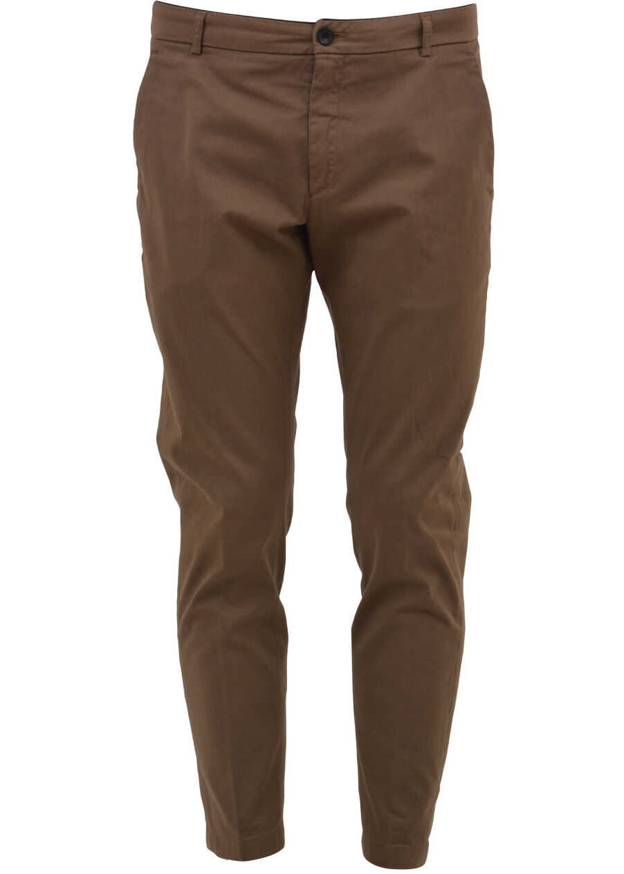 Department Five Walnut Tailored Trousers Beige