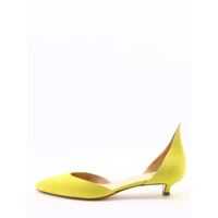 Pantofi cu toc Dècolleté Suede Lime Femei