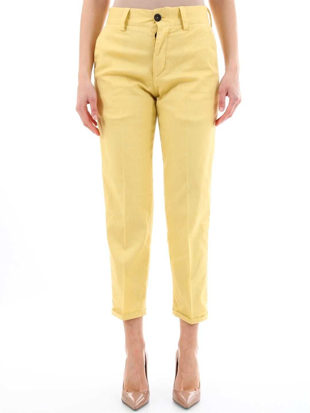 PT01 Chino Trousers Yellow