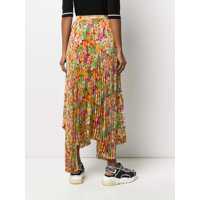 Imbracaminte Plan C Dama - Fuste Plan C Floral Pliss Skirt MULTICOLOR Femei (BM 7656142) - B-mall.ro