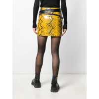 Imbracaminte Unravel Dama - Fuste Unravel Python Leather Skirt YELLOW Femei (BM 7656349) - B-mall.ro