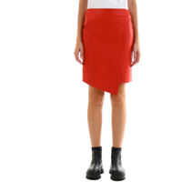 Fuste Leather Miniskirt Femei