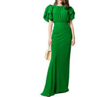 Rochii elegante Long Silk Dress Femei