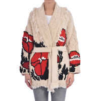 Sacouri Red Poppy Cables Cardigan Femei