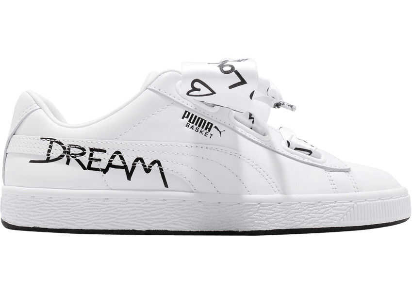 PUMA Basket Heart Hndw White 370185-01 White/Black