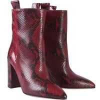 Cizme scurte Leather Boot Femei