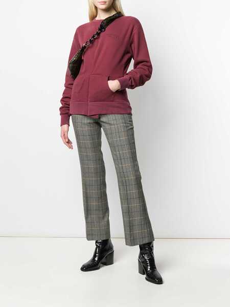 Bluze de trening Unravel Crew Neck Sweatshirt BORDEAUX Femei (BM 7659112) 2