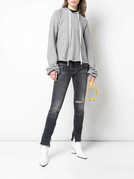 Blugi skinny Unravel Skinny Fit Jeans BLACK Femei (BM 7659139) 2