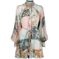 Rochii elegante Wavelength Smocked Shirt Dress Femei