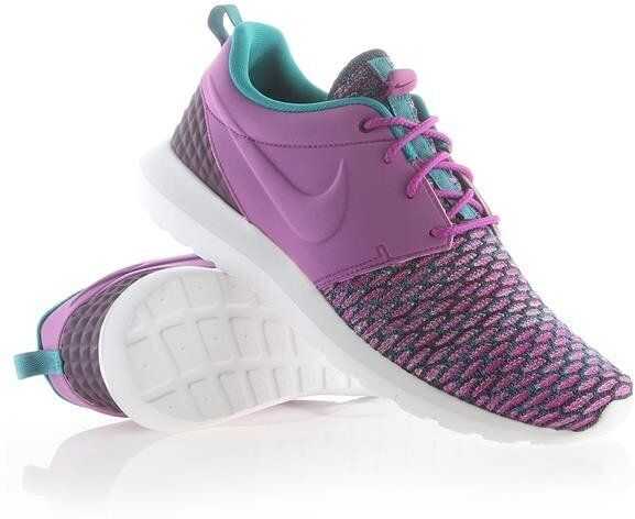 Pantofi alergare Nike Roshe Nm Flyknit PRM Purple/Green Barbati (BM 7661284) 2
