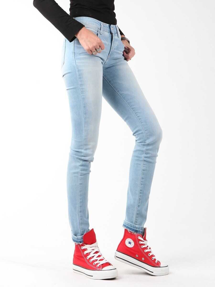 Blugi skinny Wrangler Skinny Sunkissed Blue Femei (BM 7661719) 3