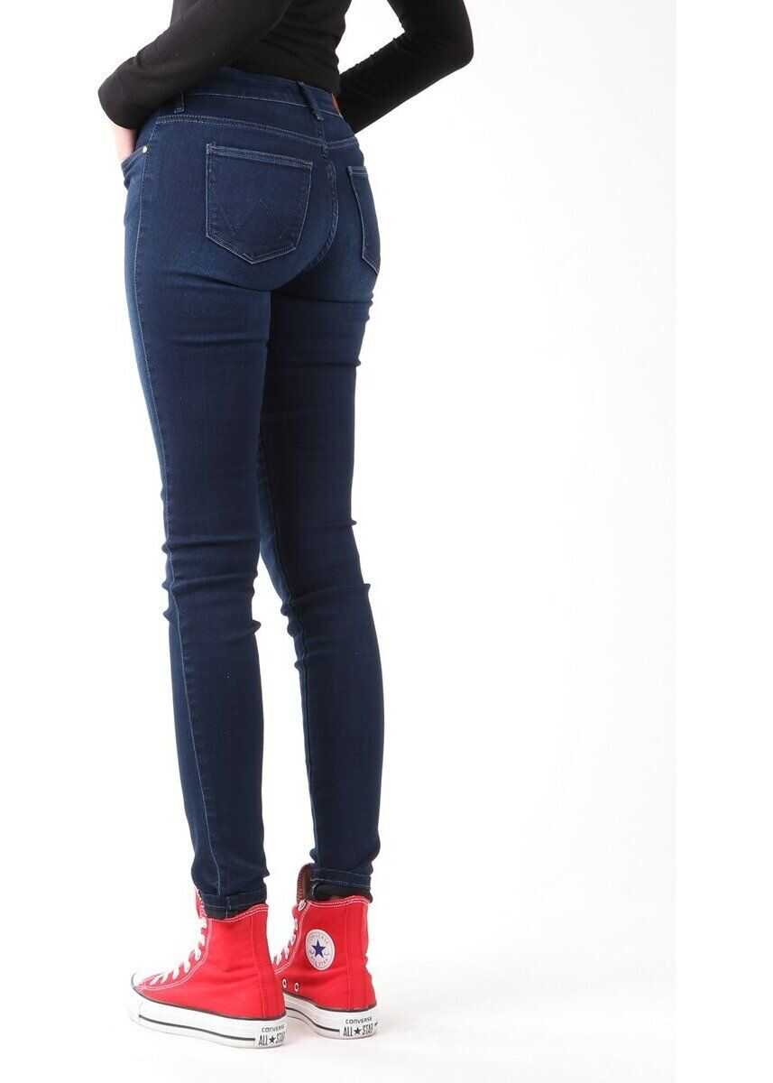Blugi skinny Wrangler Super Skinny True Beauty Navy Femei (BM 7661749) 2