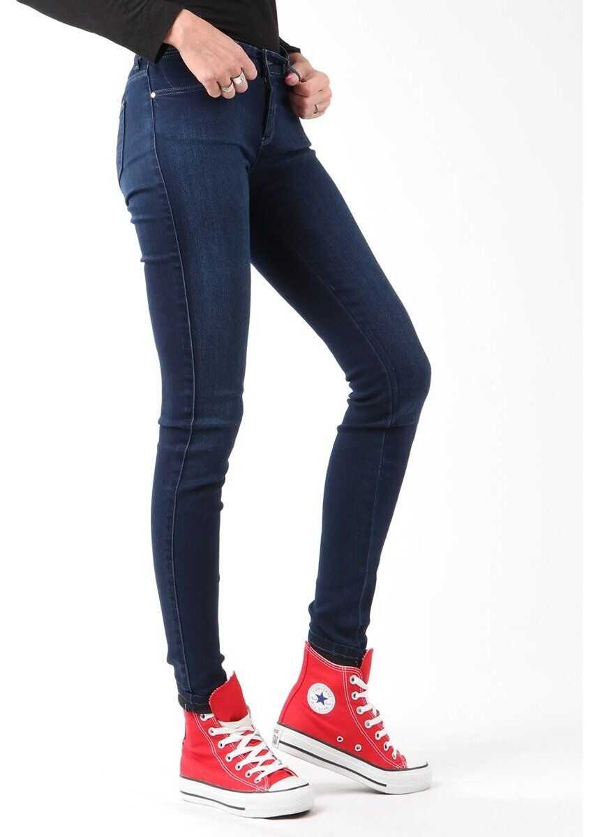 Blugi skinny Wrangler Super Skinny True Beauty Navy Femei (BM 7661749) 3