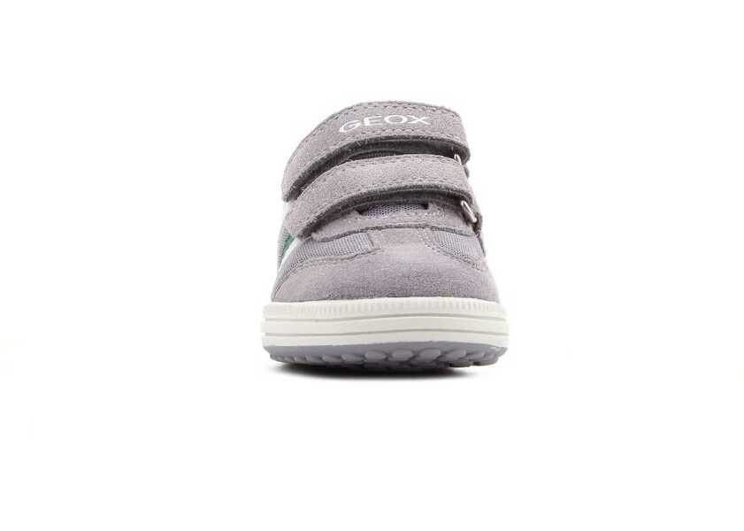 Sneakers Geox J Vita B Grey/Green/White Baieti (BM 7662922) 4