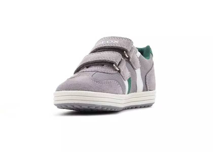 Sneakers Geox J Vita B Grey/Green/White Baieti (BM 7662922) 5