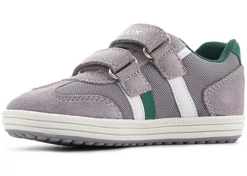 Sneakers Geox J Vita B Grey/Green/White Baieti (BM 7662922) 6