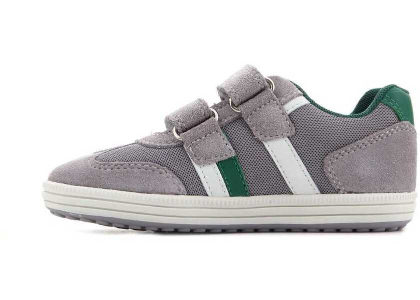 Sneakers Geox J Vita B Grey/Green/White Baieti (BM 7662922) 7