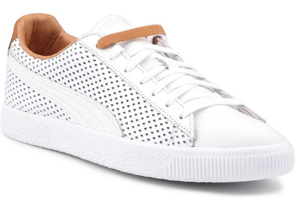 PUMA Lifestyle shoes Clyde Colorblock 2 White/Brown