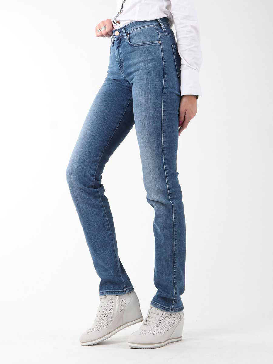 Blugi skinny Wrangler W27G-KY-93B Navy Femei (BM 7665313) 1