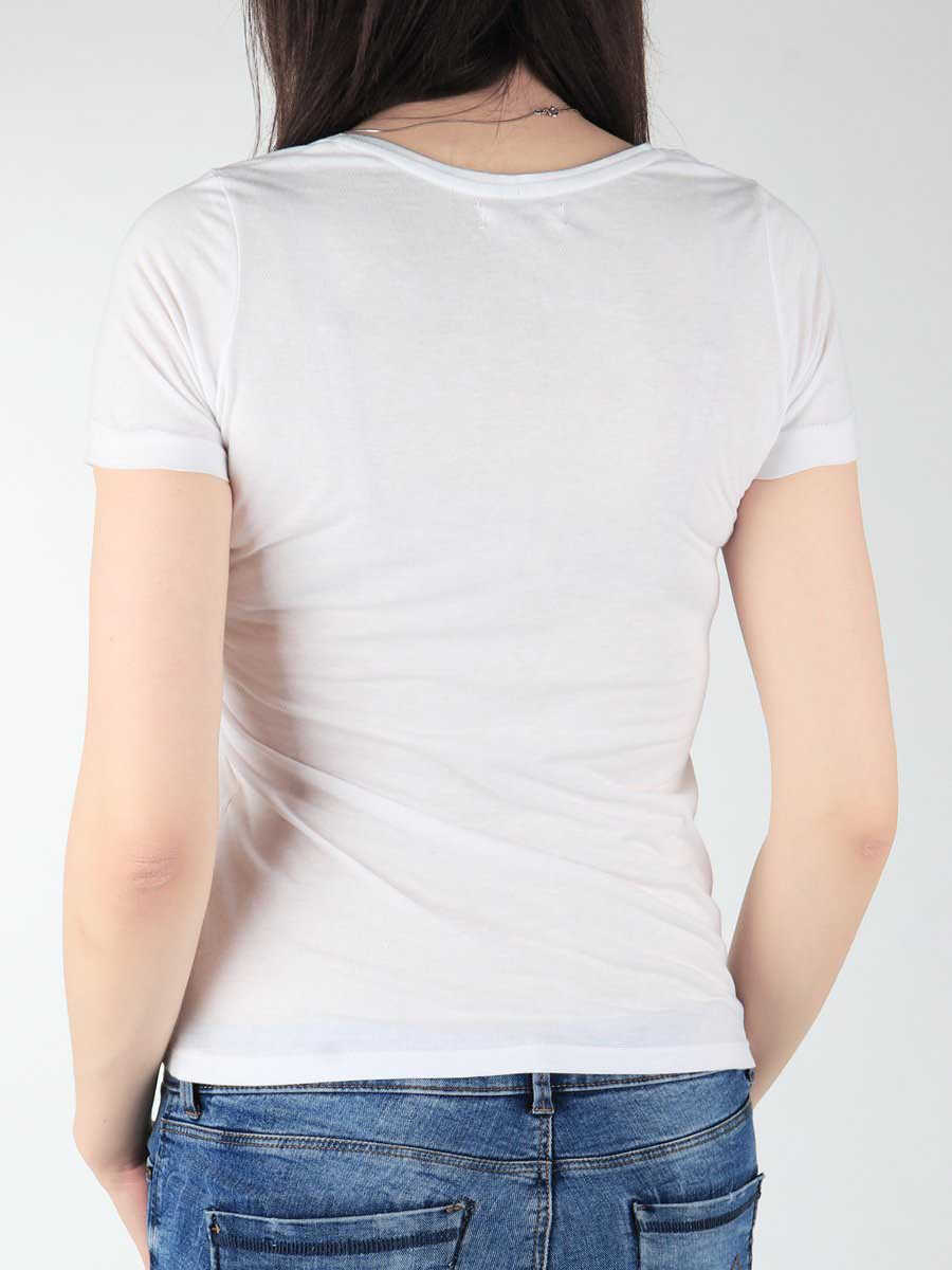 Tricouri Wrangler tshirt White Femei (BM 7665565) 2