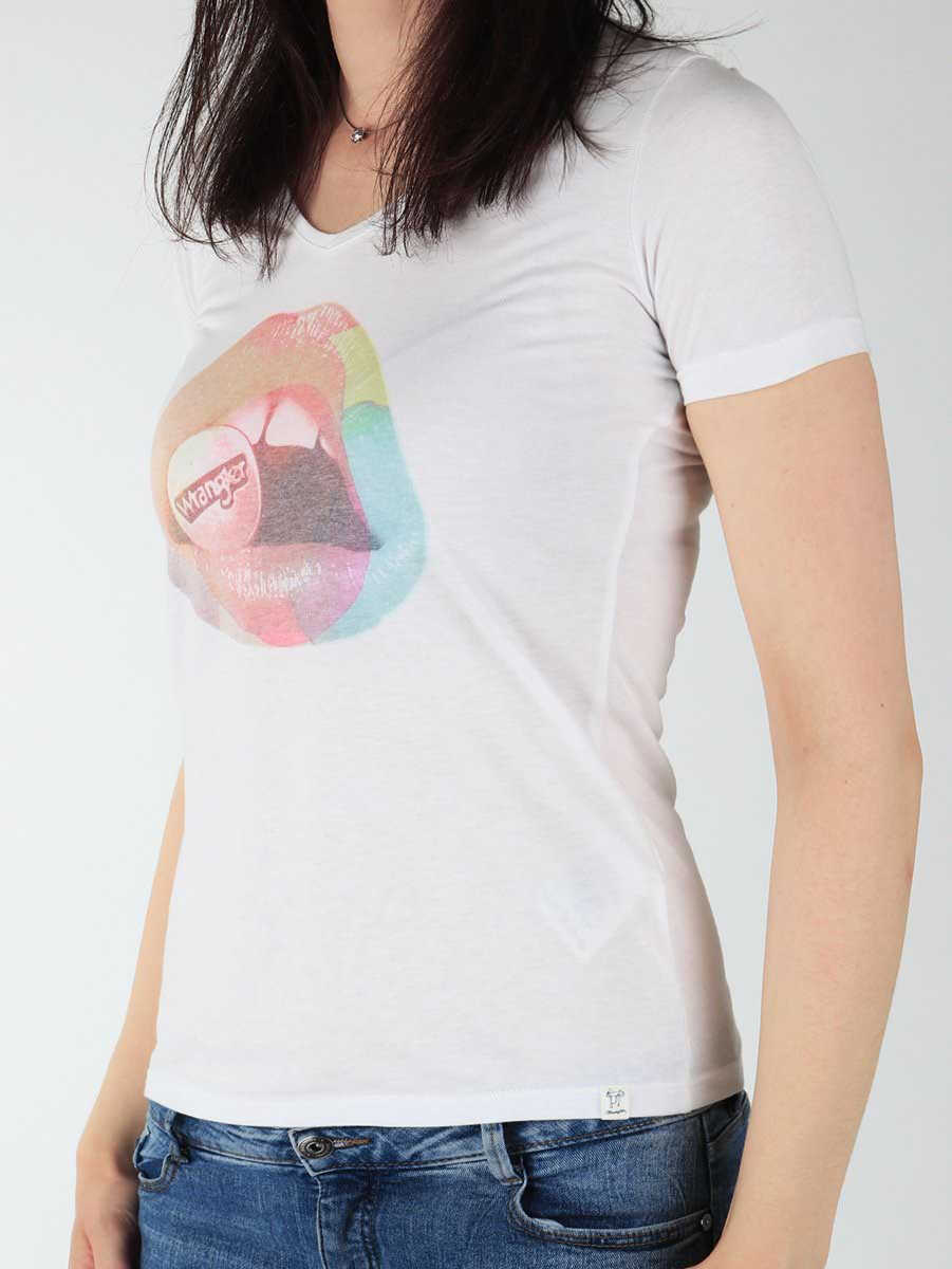 Tricouri Wrangler tshirt White Femei (BM 7665565) 1