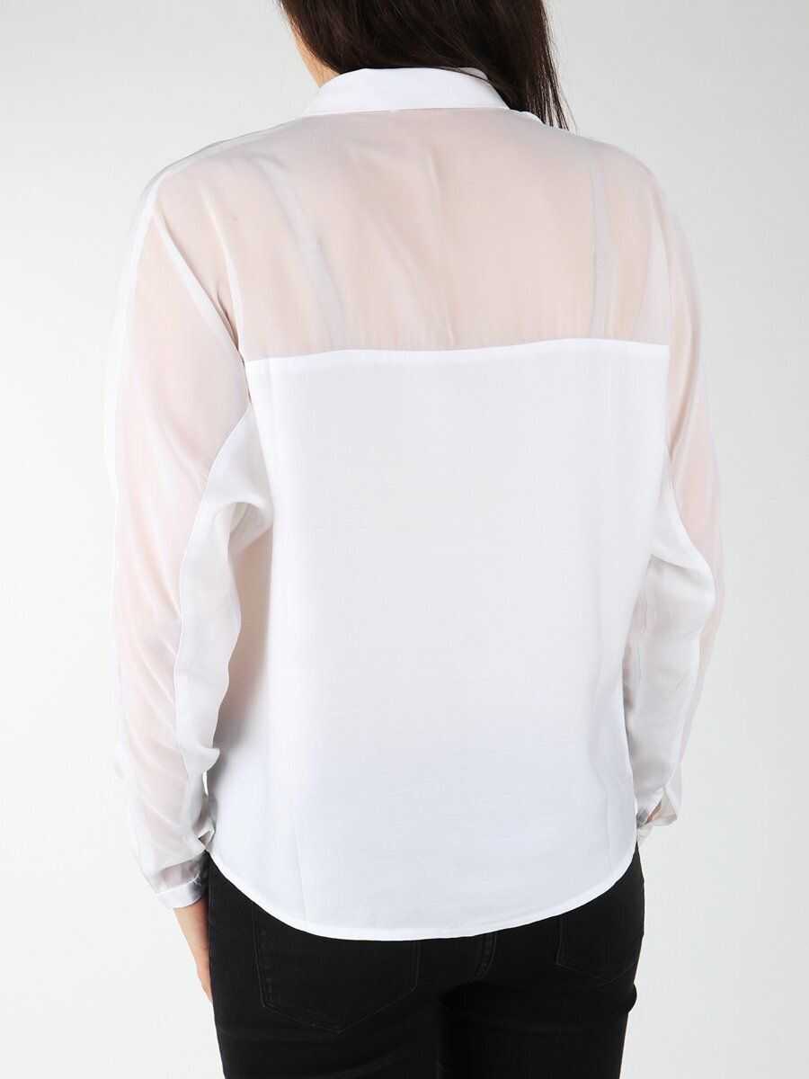 Camasi elegante Wrangler Relaxed Shirt White Femei (BM 7665793) 2