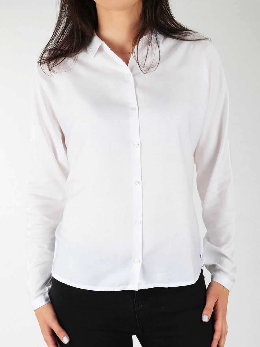 Camasi elegante Wrangler Relaxed Shirt White Femei (BM 7665793) 3