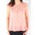 Wrangler T-shirt Capsleeve Tee Coral Peach W7337FDJX Pink