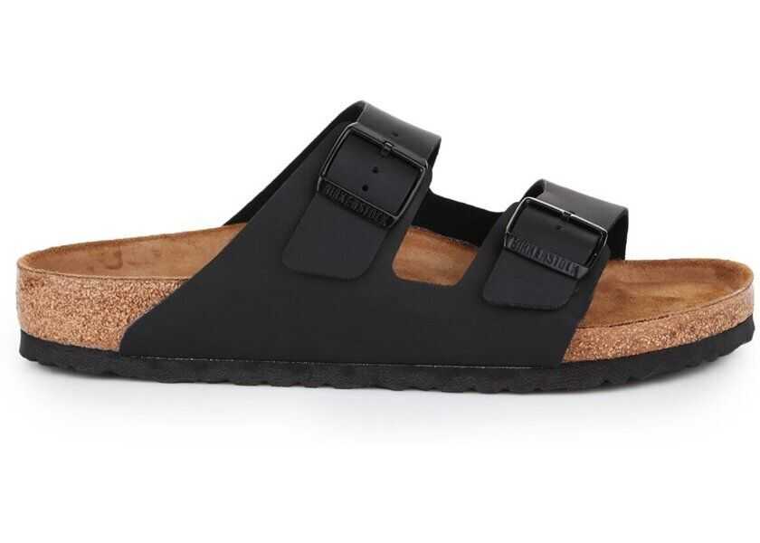 Papuci Birkenstock Arizona BS Black Barbati (BM 7667470) 6