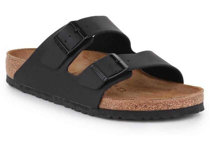 Papuci Birkenstock Arizona BS Black Barbati (BM 7667470) 1