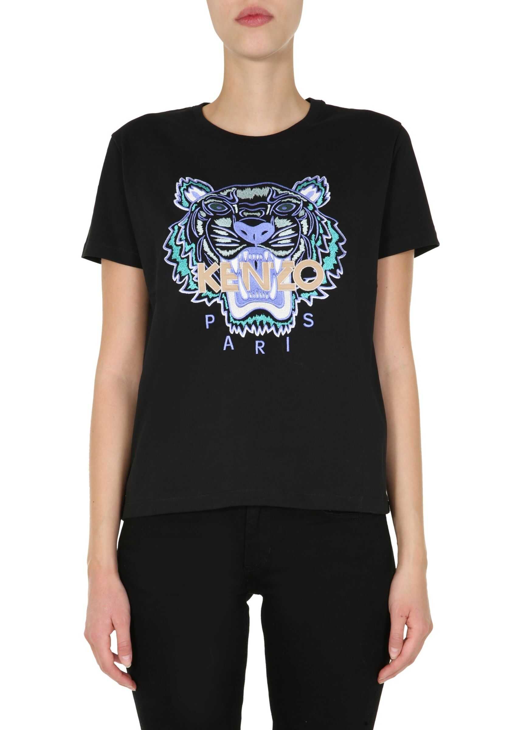 Kenzo Round Neck T-Shirt BLACK