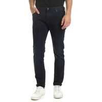 Blugi slim fit Logo Jeans In Blue Denim Barbati