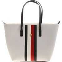 Genti de mana Poppy Tote Bag In White Femei