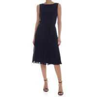 Rochii de zi Pleated Skirt Dress In Blue Femei