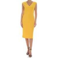 Rochii de zi Midi Dress In Yellow Femei