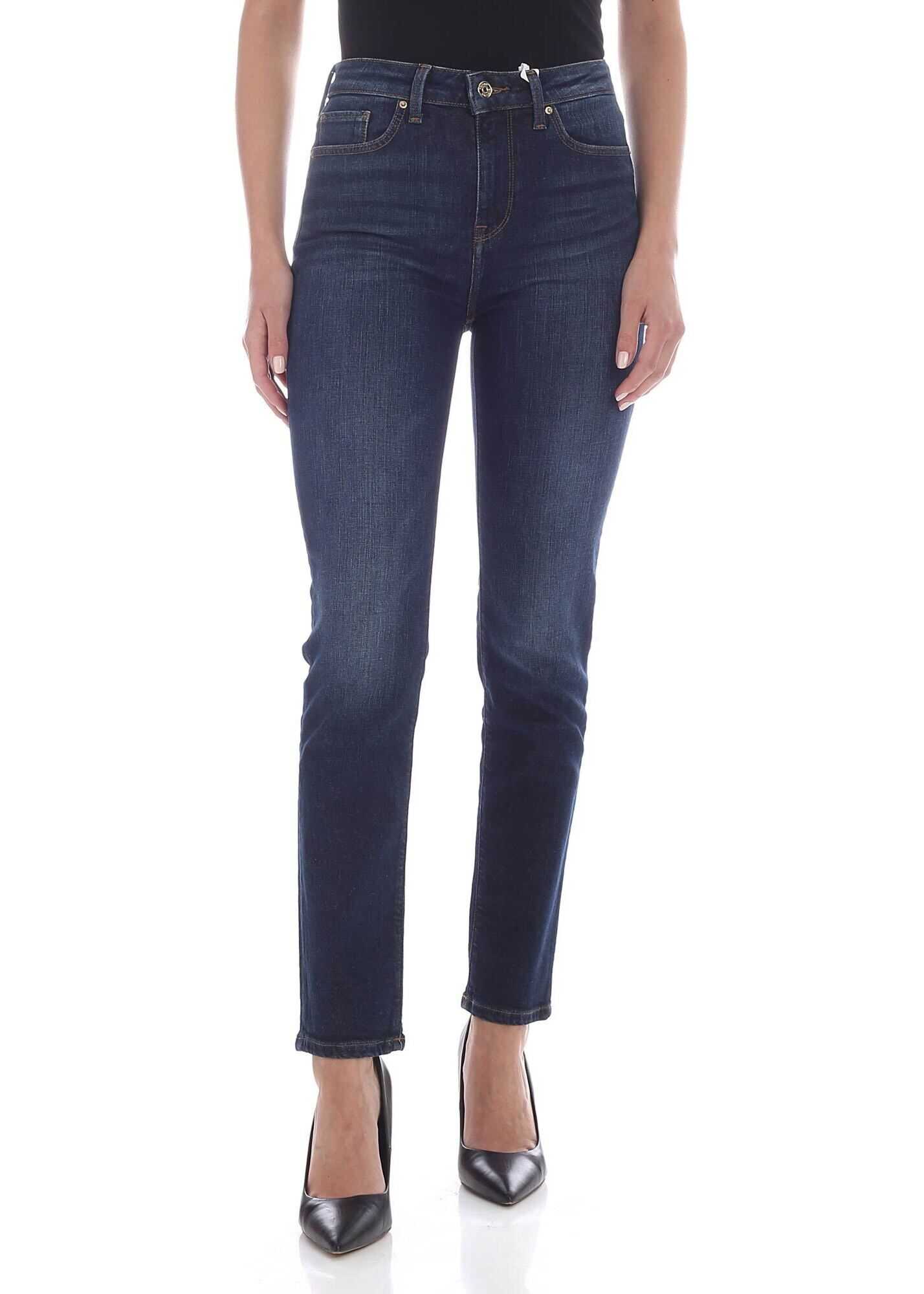 Tommy Hilfiger Riverpoint Straight Jeans In Blue Blue