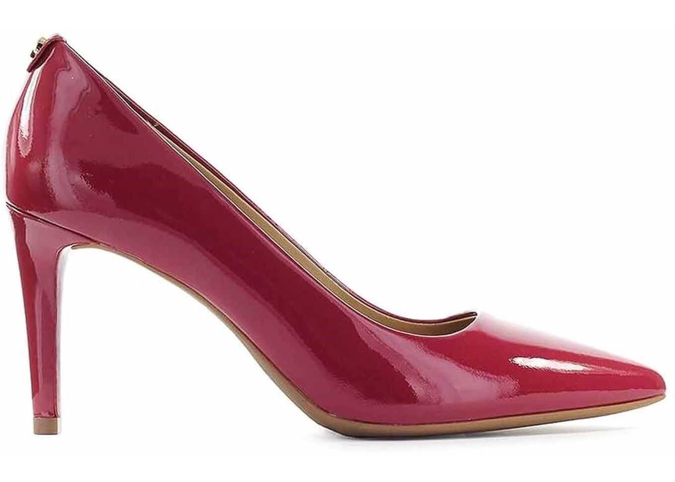 Michael Kors Dorothy Pumps In Berry Color Fuchsia