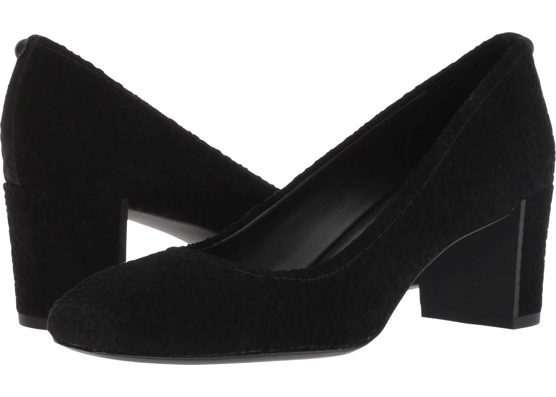 Pantof Donald J Pliner Corin Black Leopard Suede