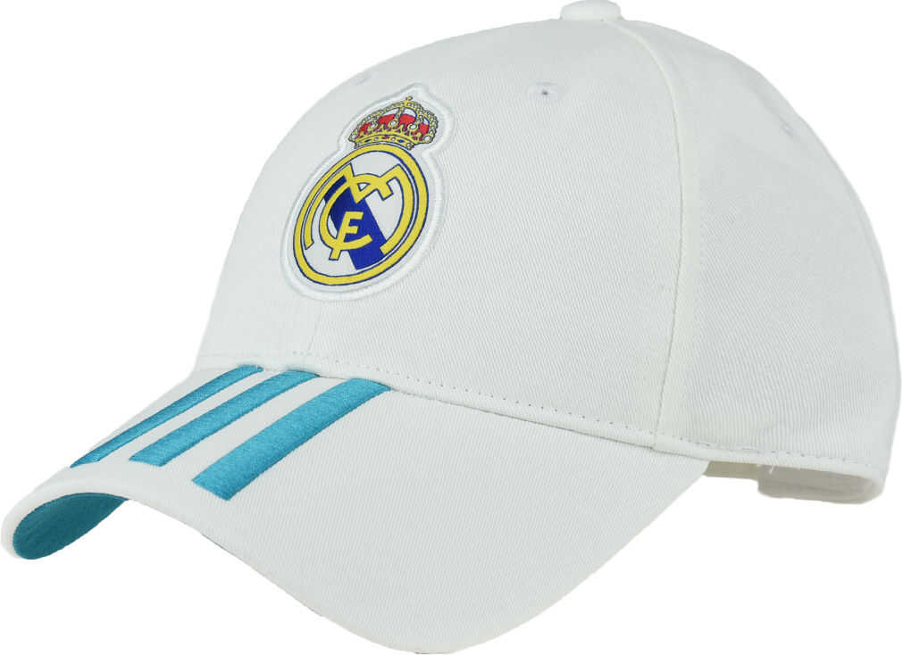 adidas Real Madrid 3-Stripes Home Cap White