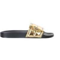 Balerini Slide Sandals With Logo Femei