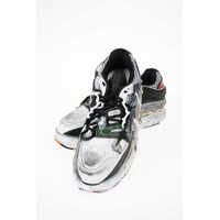 Sneakers MM22 Leather and Fabric Vintage Effect Sneakers Femei