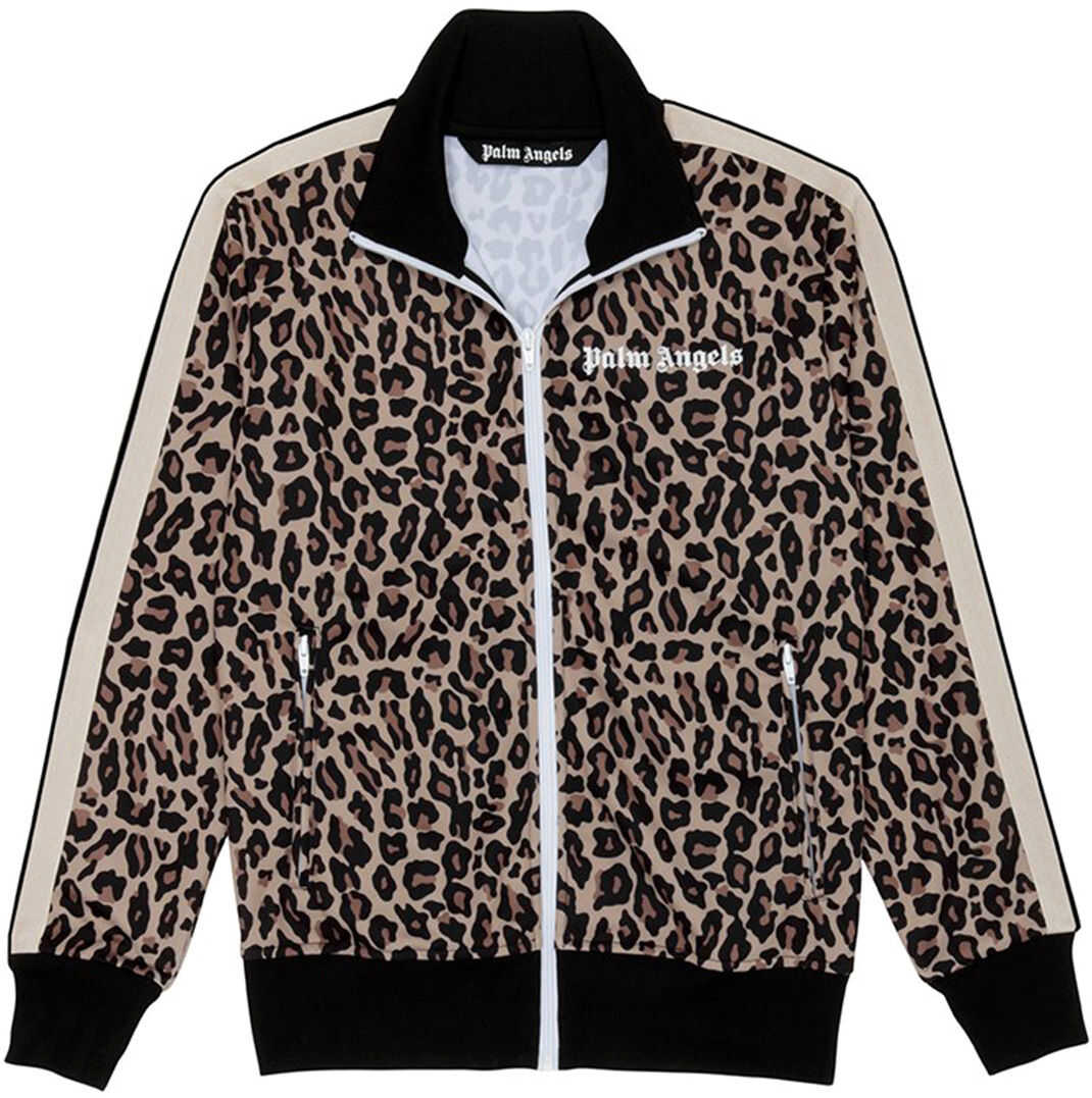 Palm Angels Leopard Track Jacket N/A