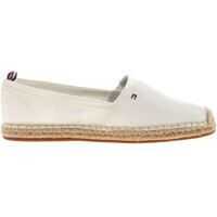 Espadrile Logo Patch Espadrilles In Ivory Femei